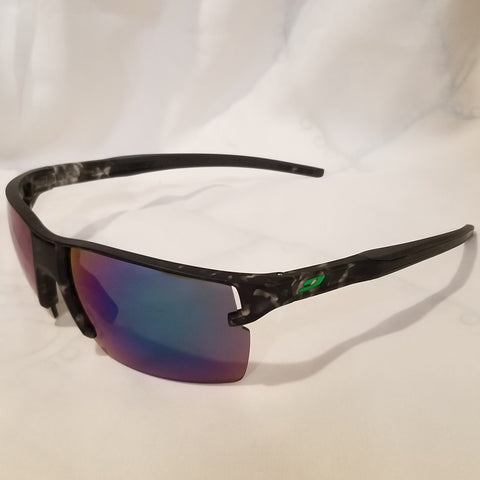 Julbo Outline Sunglasses - Spectron 3CF Lens Gray Tortoise/Green Frame