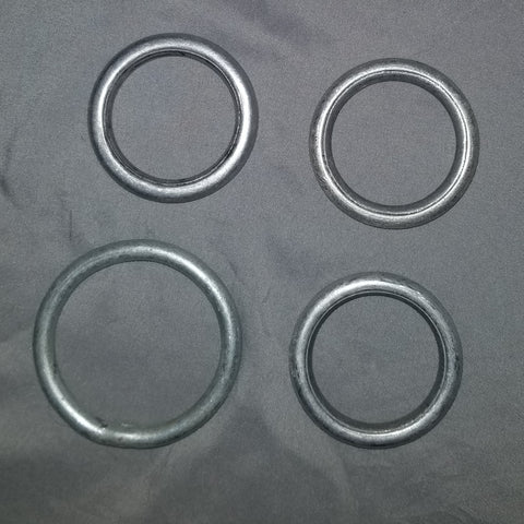 4 Rap Rings - ~2 inch diameter
