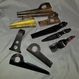 9 Lost Arrow, Angle, Knifeblade, Z-Ton  Pitons & Cliffhanger Hook - Aid Climbing